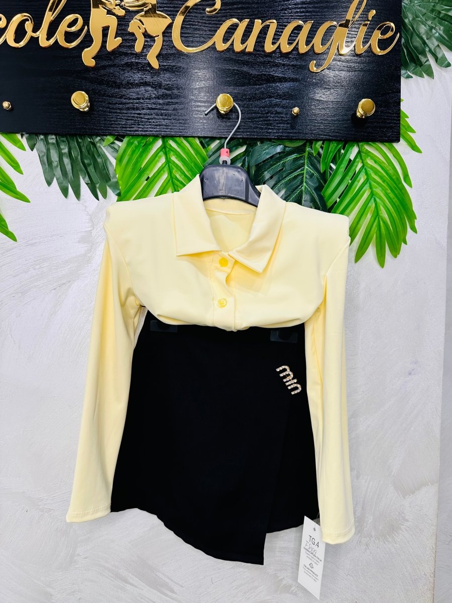 Completo Spalline Yellow - Piccole Canaglie - PC25409