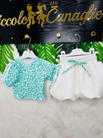 Completo Sportleopard Verde - Piccole Canaglie - PC26959