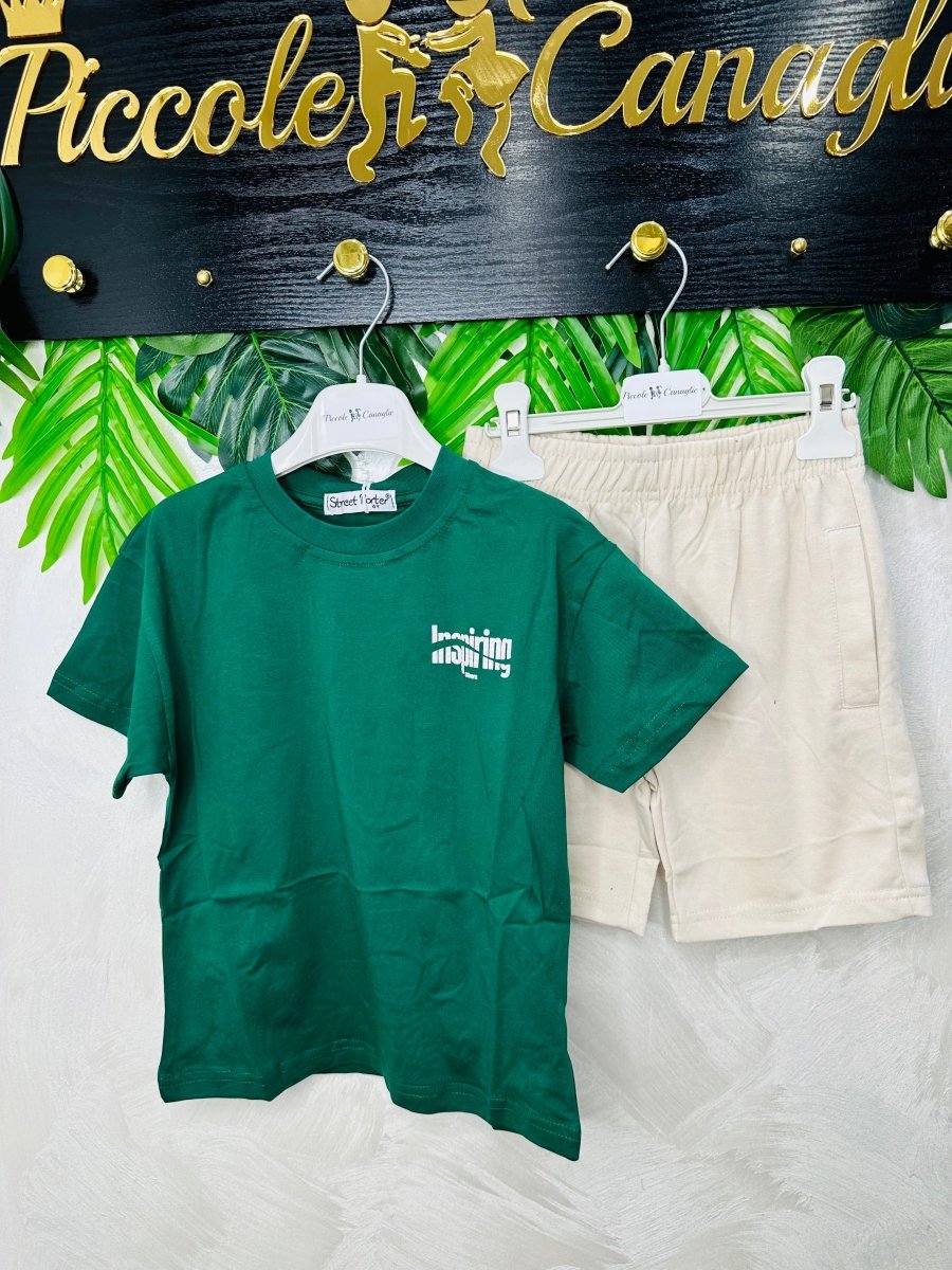 Completo Spring Verde - Piccole Canaglie - PC29227