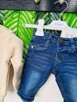 Completo Stelle e Pupi Beige - Piccole Canaglie - PC23235