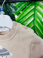 Completo Stelle e Pupi Beige - Piccole Canaglie - PC23235