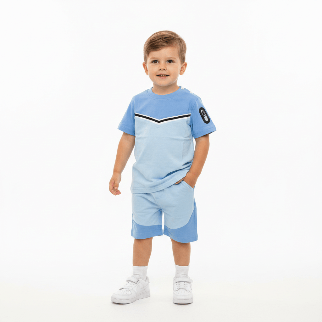 Completo Stile Nikeetech Azzurro - Piccole Canaglie - PC28190