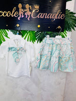 Completo Style Etro’ Acquamarina - Piccole Canaglie - PC27705