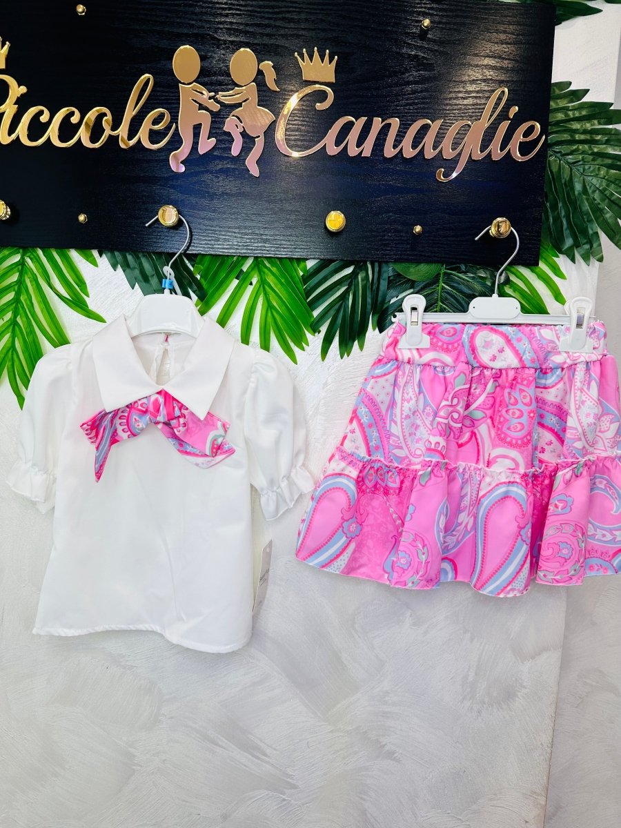 Completo Style Etro’ Rosa - Piccole Canaglie - PC27711