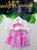 Completo Style Etro’ Rosa - Piccole Canaglie - PC27711