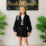 Completo Style Pretty Cowboy nero - Piccole Canaglie - PC21967