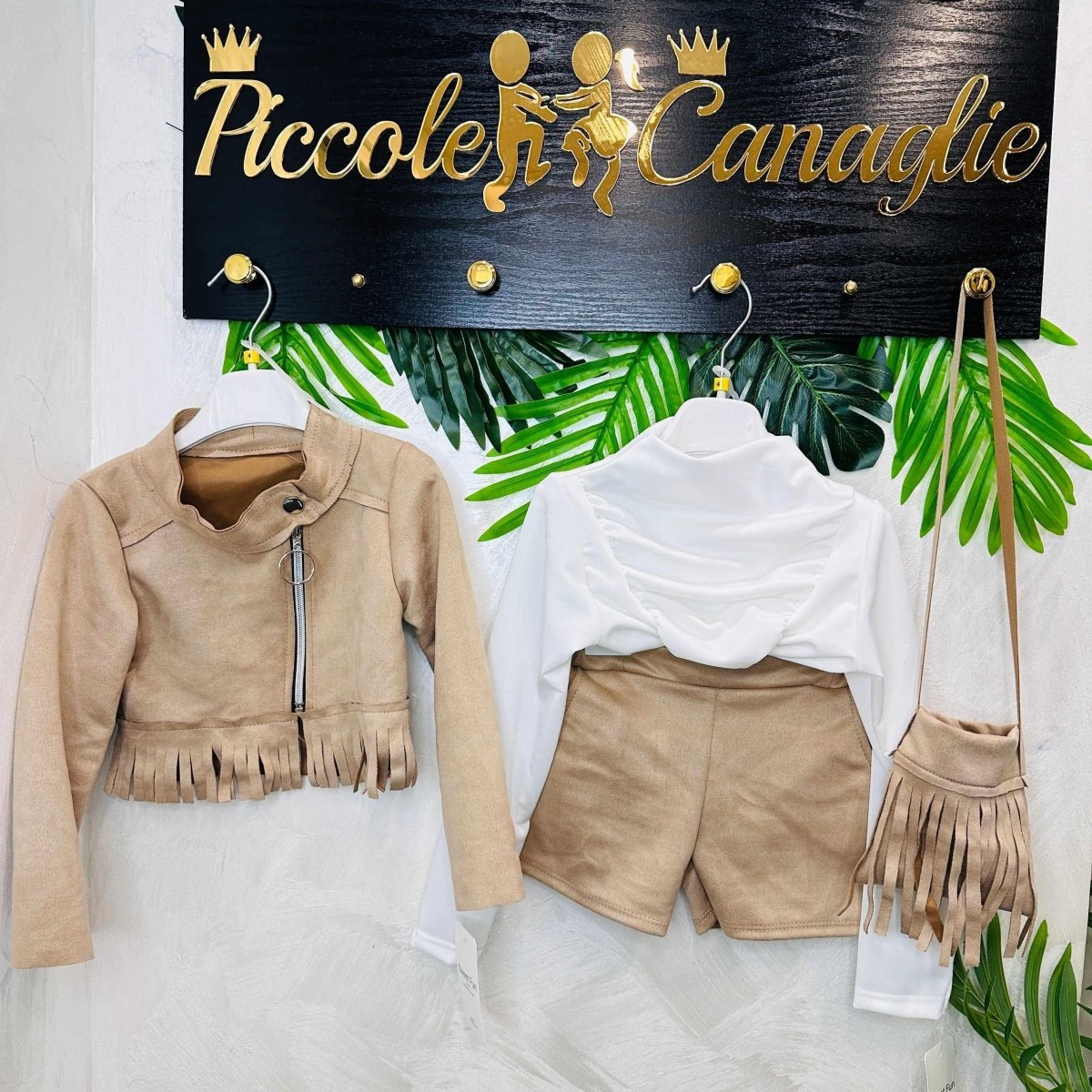 Completo StyleCowboy Begie - Piccole Canaglie - PC21528