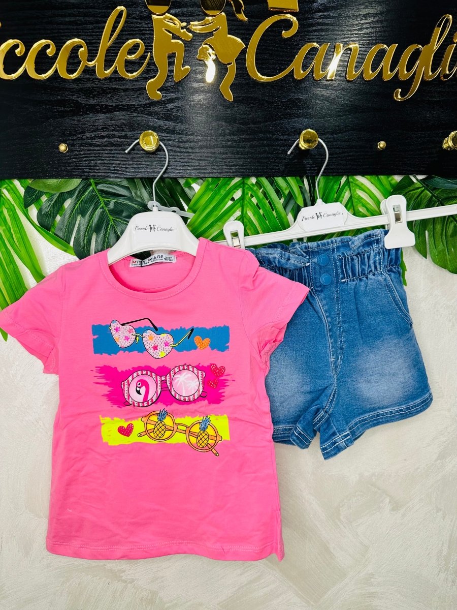 Completo Summer Occhiali Da Sole Fuxian - Piccole Canaglie - PC29276