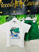 Completo Surf Time Verde 5925 - Piccole Canaglie - PC28725