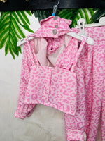 Completo Sweet Animalier Rosa 26099 - Piccole Canaglie - PC27240