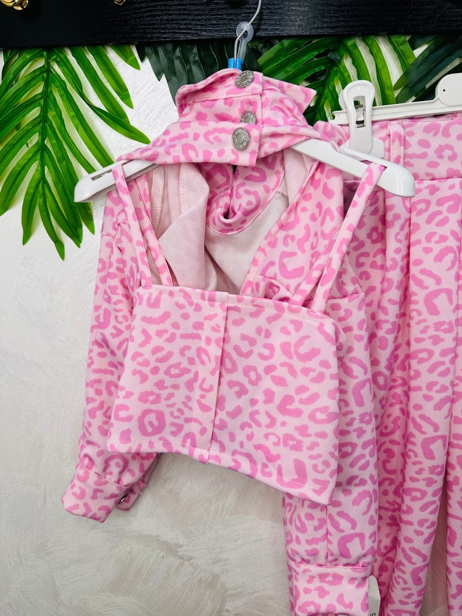 Completo Sweet Animalier Rosa 26099 - Piccole Canaglie - PC27240