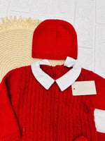 Completo taglia 0 - 3 mesi rosso 1131 - Piccole Canaglie - PC23674