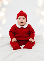 Completo taglia 0 - 3 mesi rosso 1131 - Piccole Canaglie - PC23674