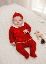 Completo taglia 0 - 3 mesi Rosso 1717 - Piccole Canaglie - PC23895