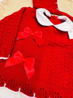 Completo taglia 0 - 3 mesi rosso 1723 - Piccole Canaglie - PC23896