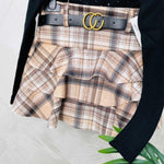 Completo Tartan Begie - Piccole Canaglie - PC22126