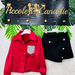 Completo Taschino Brillantinato - Piccole Canaglie - PC22974