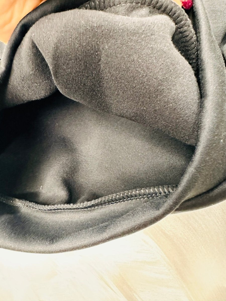 Completo Teddy Nero Felpato - Piccole Canaglie - PC24292