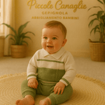 Completo Treccia Neo - 329 Verde - Piccole Canaglie - PC22080