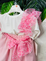 Completo Tulle Leopard Rosa 9873 - Piccole Canaglie - PC27382