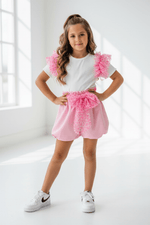 Completo Tulle Leopard Rosa 9873 - Piccole Canaglie - PC27382