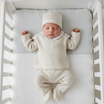 Completo Tutina Misto Lana 2075 Nuvole Beige - Piccole Canaglie - PC28571