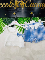 Completo Vintage Celeste Baby - Piccole Canaglie - PC29718
