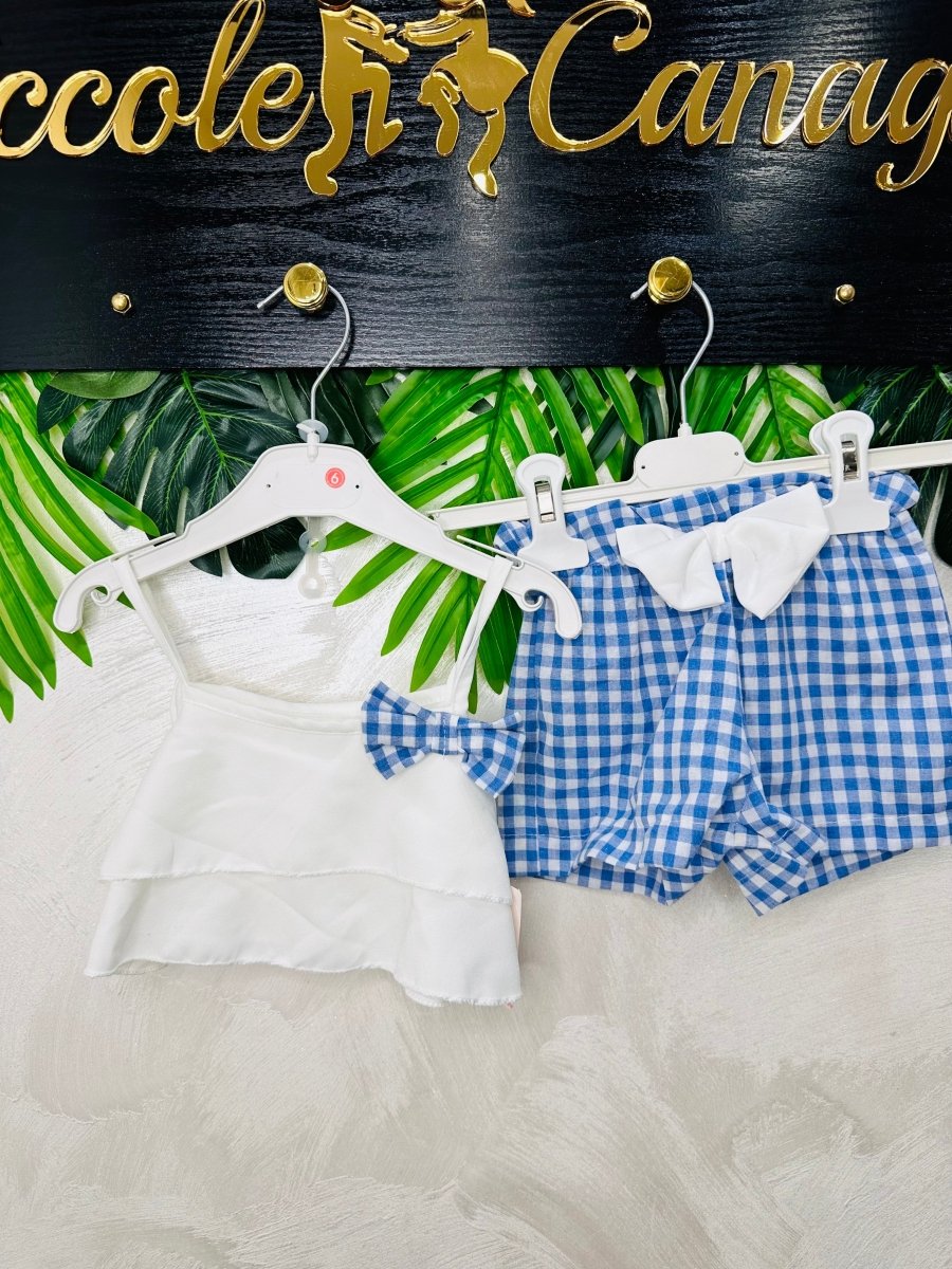 Completo Vintage Celeste Baby - Piccole Canaglie - PC29718