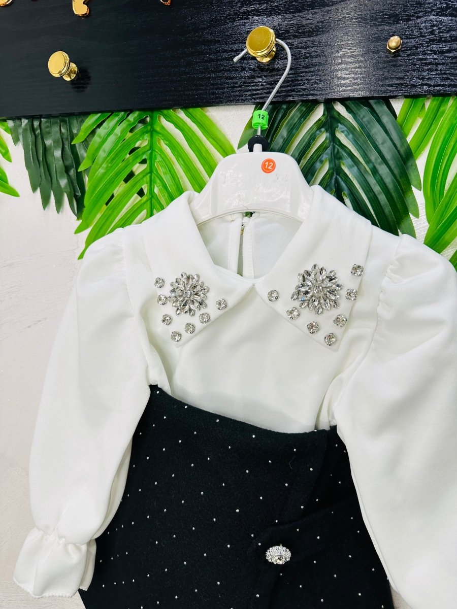 Completo White Diamante anni - Piccole Canaglie - PC23523