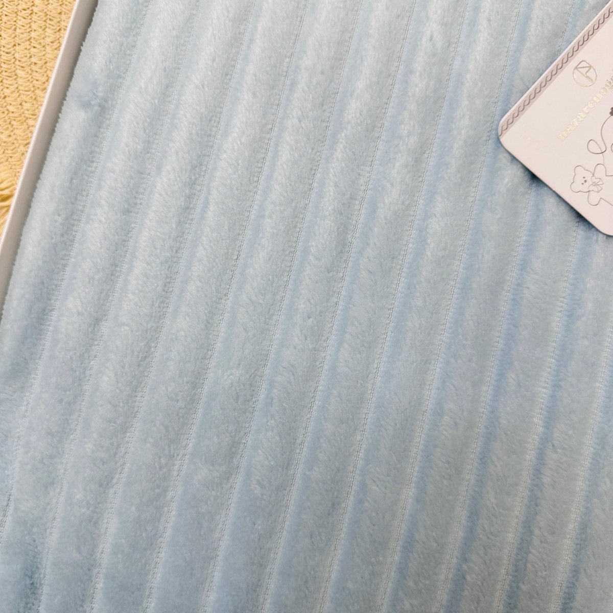 Coperta carrozzina dim 75x100 celeste 441 - Piccole Canaglie - PC22748