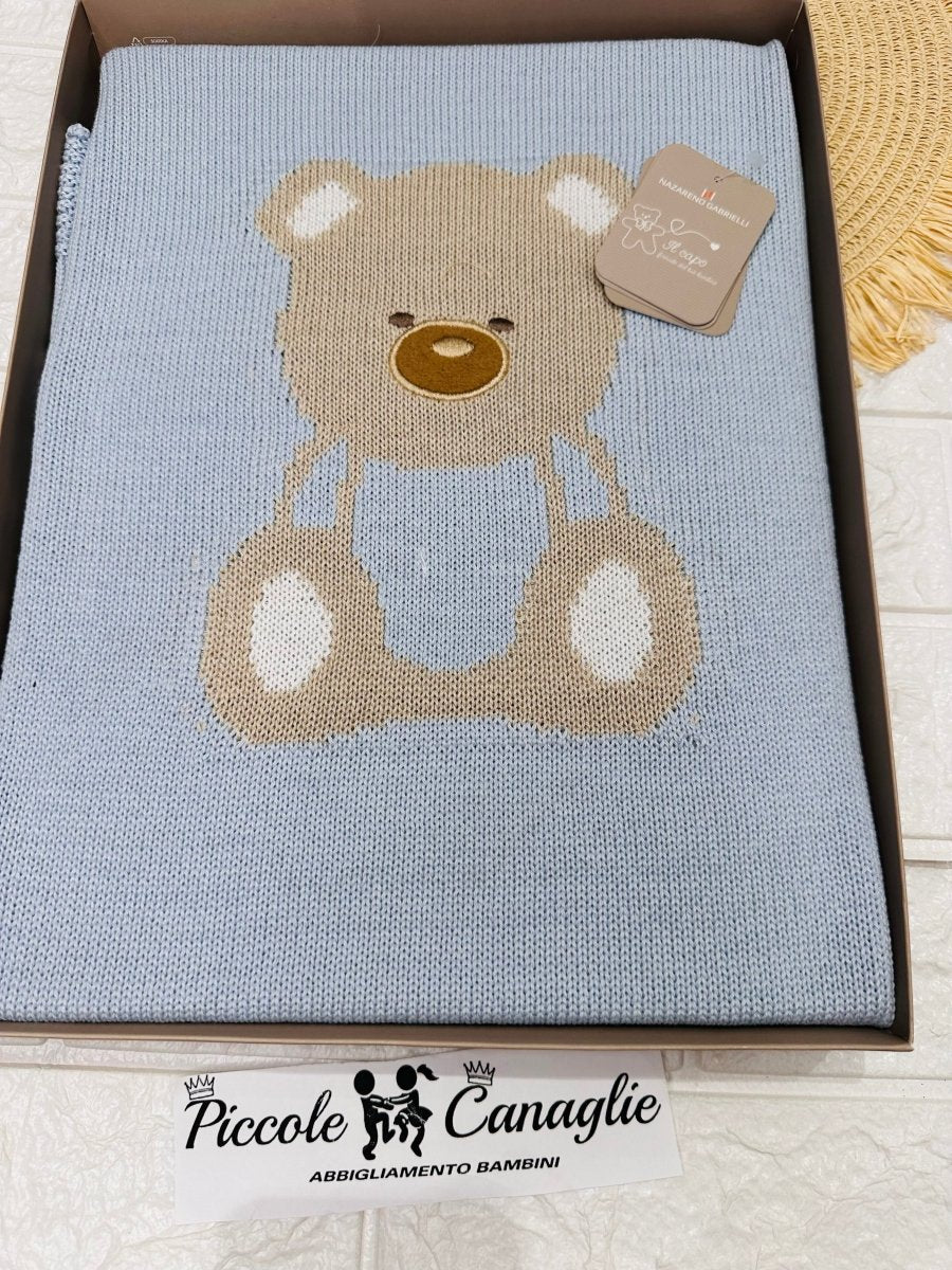 Coperta carrozzina in cotone NG491 DIS12 - Piccole Canaglie - PC24944