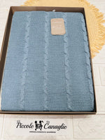 Coperta carrozzina in cotone NG491 DIS2 trecce Carta da Zucchero - Piccole Canaglie - PC24987