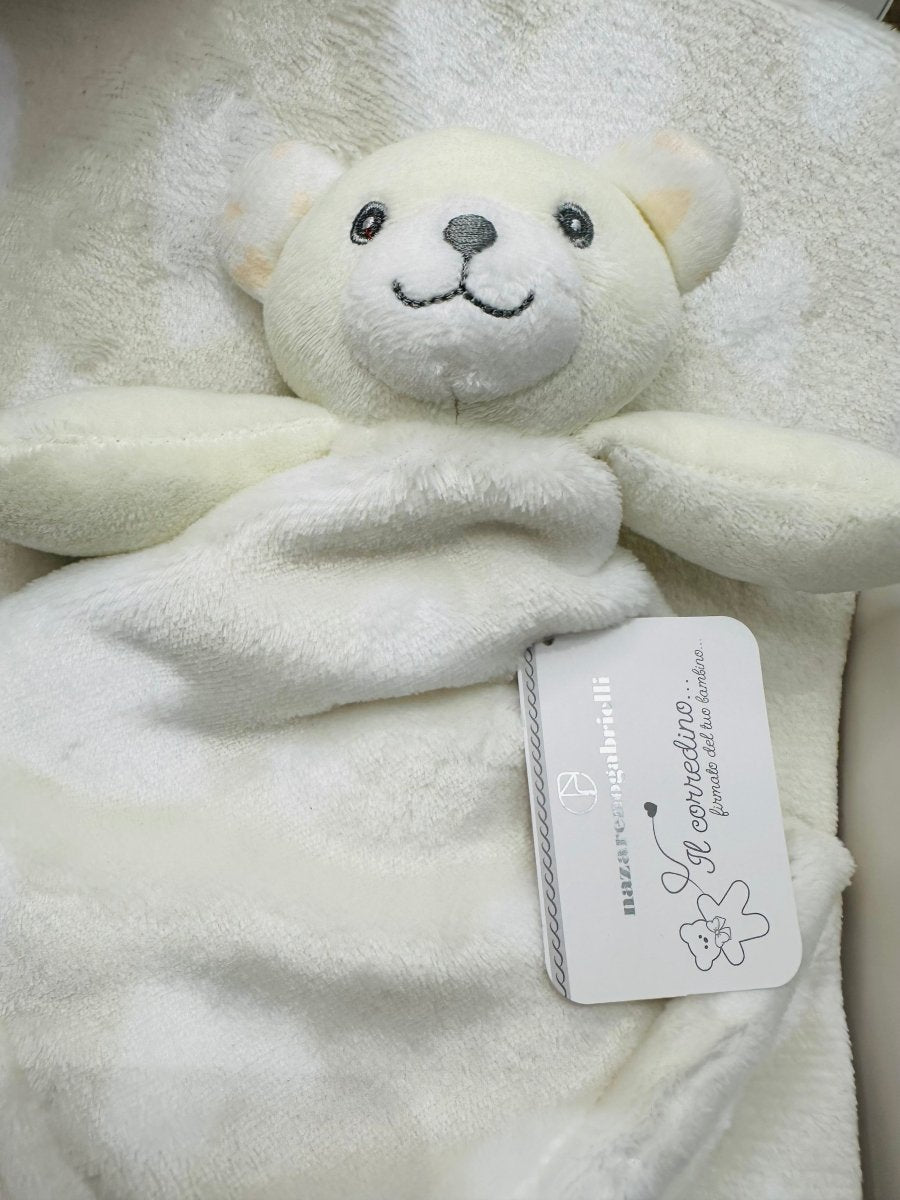 Coperta + dou dou Nazareno Gabrielli panna NG4790 - Piccole Canaglie - PC29582