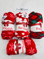 Coperta in Pile di Natale S120 - Piccole Canaglie - 
