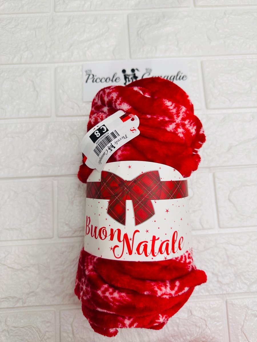 Coperta in Pile di Natale S120 - Piccole Canaglie - 