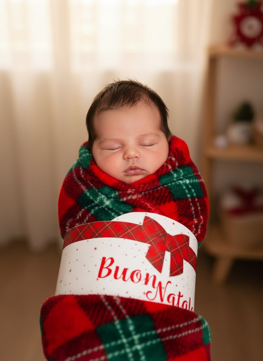 Coperta in Pile di Natale S120 - Piccole Canaglie - 