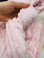 Coperta Nazareno Gabrielli rosa pellicciosa NG4744 dim 75x100 - Piccole Canaglie - PC29580
