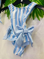 Costume Intero Fascia Celeste Con Bandana - Piccole Canaglie - PC29539