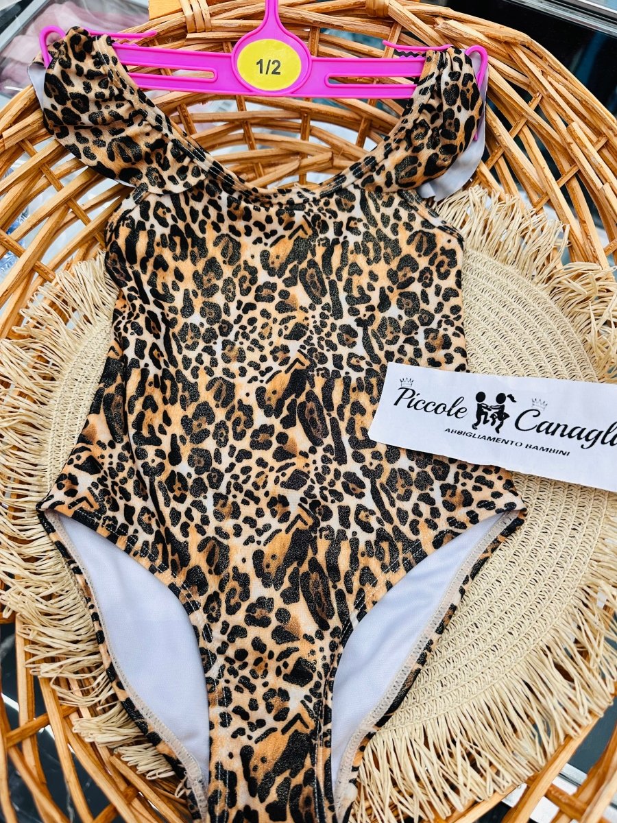 Costume Mare Animalier Marrone 1360 - Piccole Canaglie - PC27677