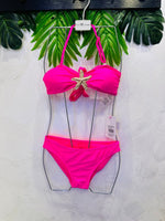 Costume Stella Marina Con Pareo Fucsian - Piccole Canaglie - PC29524