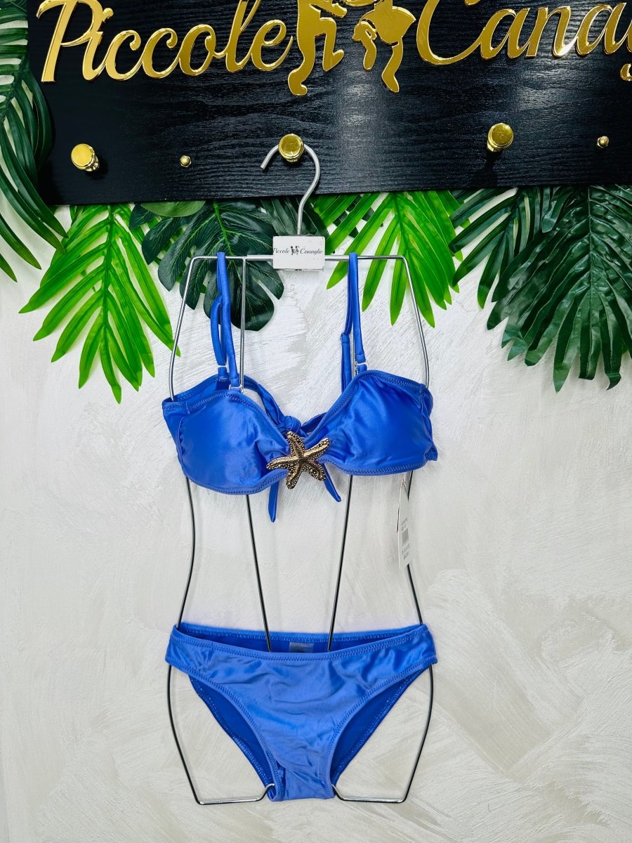 Costume Stella Marina Con Pareo Glicine - Piccole Canaglie - PC28939