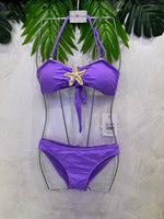 Costume Stella Marina Con Pareo Lilla - Piccole Canaglie - PC29514
