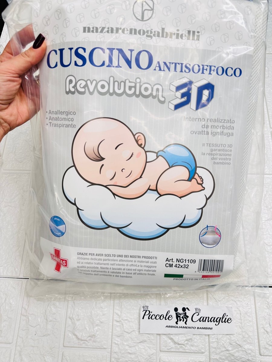 Cuscino AntiSoffoco Per Culla - Piccole Canaglie - PC23771
