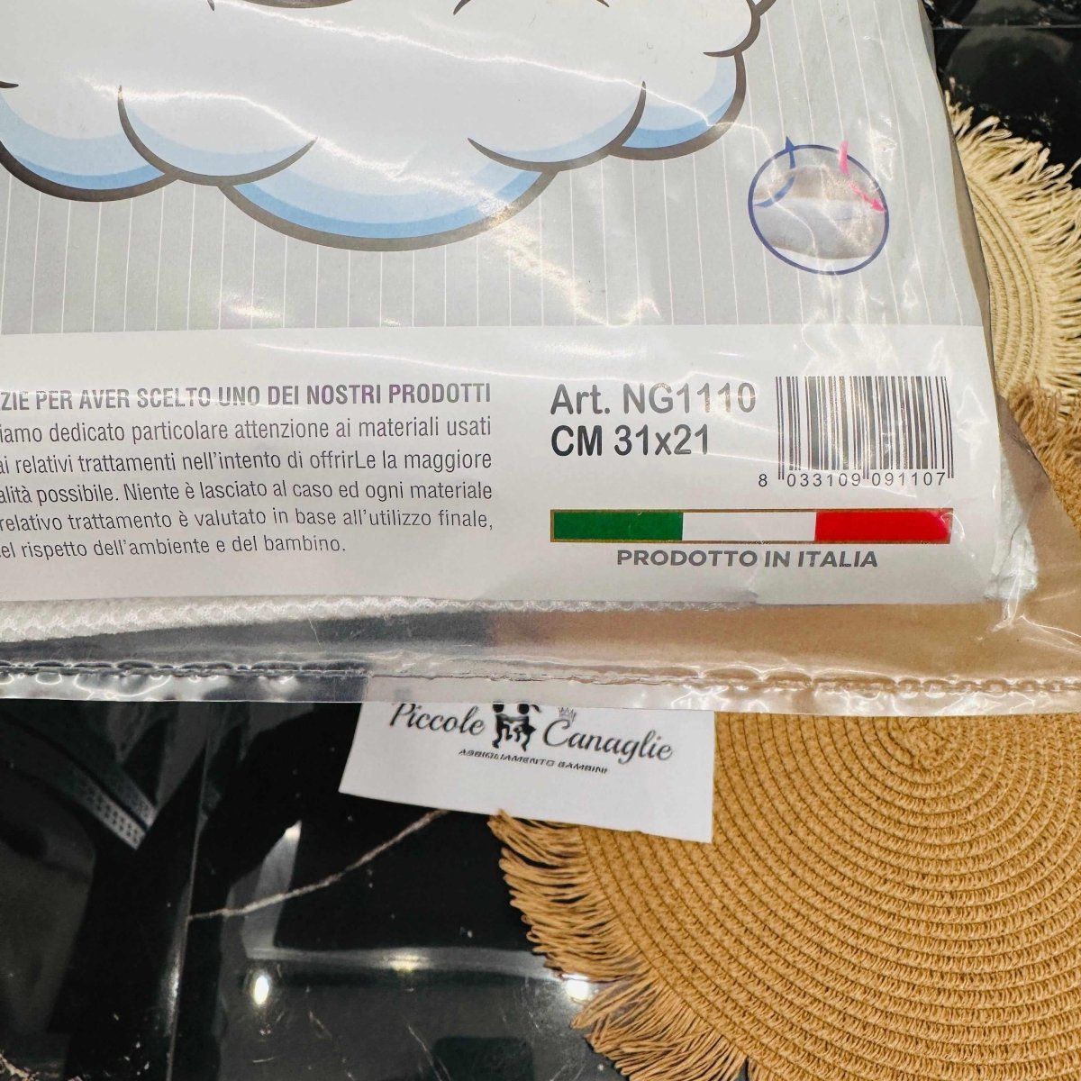 Cuscino per Carrozzina Antisoffoco - Piccole Canaglie - PC22396