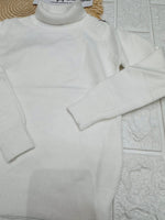 Dolcevita morbido bianco mesi - Piccole Canaglie - PC23944