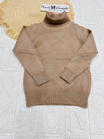 Dolcevita morbido Cammello mesi - Piccole Canaglie - PC23949