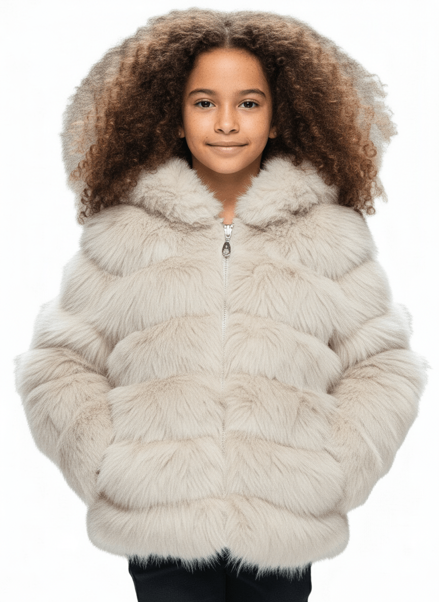 Eco Pelliccia Petite Diva Begie - Piccole Canaglie - PC23618