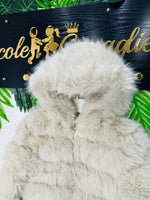 Eco Pelliccia Petite Diva Begie - Piccole Canaglie - PC23618