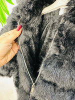 Eco Pelliccia Petite Diva Nera - Piccole Canaglie - PC23612