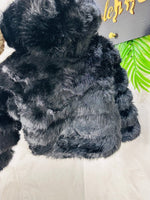 Eco Pelliccia Petite Diva Nera - Piccole Canaglie - PC23612